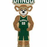 Rico Industries Bango Milwaukee Bucks Pennant In Green & Brown - Front View