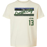 Youth Bucks Pro Shop 2025-26 City Edition Ryan Rollins Milwaukee Bucks T-Shirt