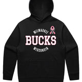 Bucks Pro Shop Breast Cancer Awareness Milwaukee Bucks Hooded Sweatshirt