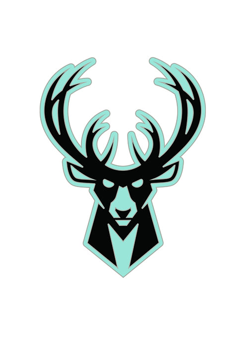 Pro Specialties Group Glow In The Dark Milwaukee Bucks Pin