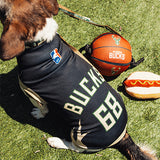 All Star Dogs Statement Edition Milwaukee Bucks Pet Jersey-model