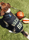 All Star Dogs Statement Edition Milwaukee Bucks Pet Jersey-model