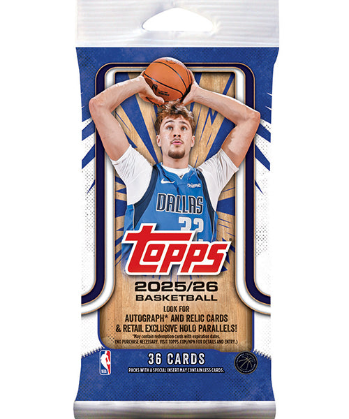 2025-26 Topps NBA Basketball Fat Pack