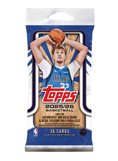 2025-26 Topps NBA Basketball Fat Pack
