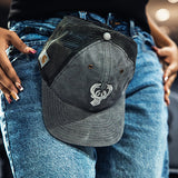 '47 Brand x Carhartt Garment Dyed Milwaukee Bucks Trucker Snapback Hat-on model