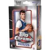 2025-26 Topps NBA Basketball Chrome Hanger box 