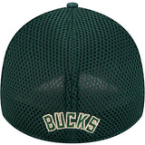 New Era 39Thirty Linear Milwaukee Bucks Flex Hat-back