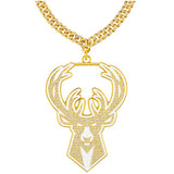 Icon Milwaukee Bucks Gold Chain