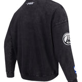 Pro Standard First Time Milwaukee Bucks Crewneck Sweatshirt-angled back