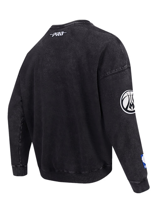 Pro Standard First Time Milwaukee Bucks Crewneck Sweatshirt-angled back