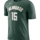 Nike 2022 Icon Edition Nate Ament Milwaukee Bucks T-Shirt-FRONT