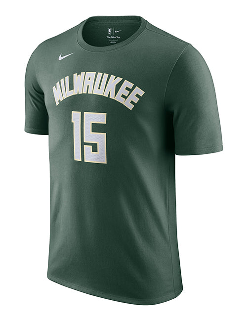 Nike 2022 Icon Edition Nate Ament Milwaukee Bucks T-Shirt-FRONT
