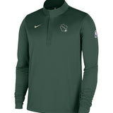 Nike City Edition 25-26 Coach Milwaukee Bucks 1/4 Zip Long Sleeve Shirt-front