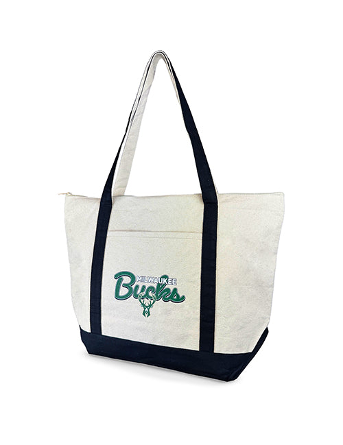 Milwaukee Bucks Women's Empowerment Canvas Tote Bag