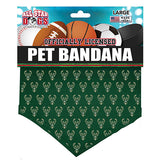 All Star Dogs All Over Print Milwaukee Bucks Dog Bandana