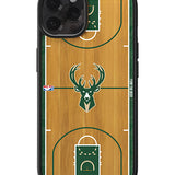 FM Case NBA Authentic Wood Milwaukee Bucks iPhone Case