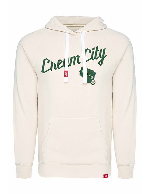Sportiqe 2025-26 City Edition Olsen Chenille Milwaukee Bucks Hooded Sweatshirt