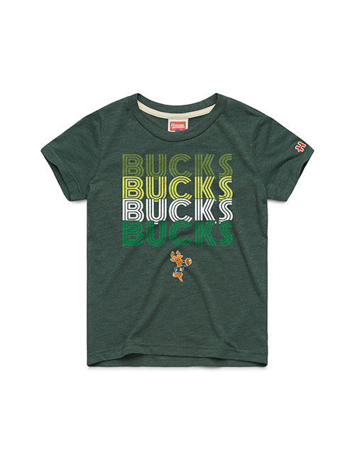 Youth Homage HWC '68 Fear The Deer Milwaukee Bucks T-Shirt