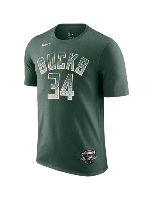Nike Select Series '25 Giannis Antetokounmpo Milwaukee Bucks T-Shirt - front