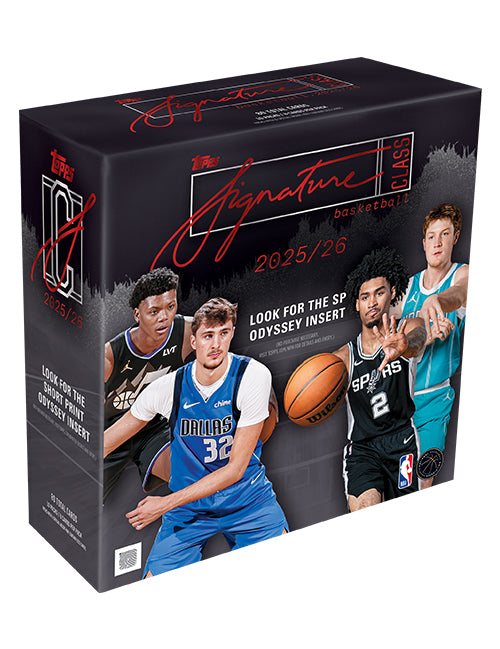 2025-26 Topps NBA Signature Basketball Mega Box