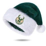 Bucks Pro Shop Global Logo Milwaukee Bucks Santa Hat