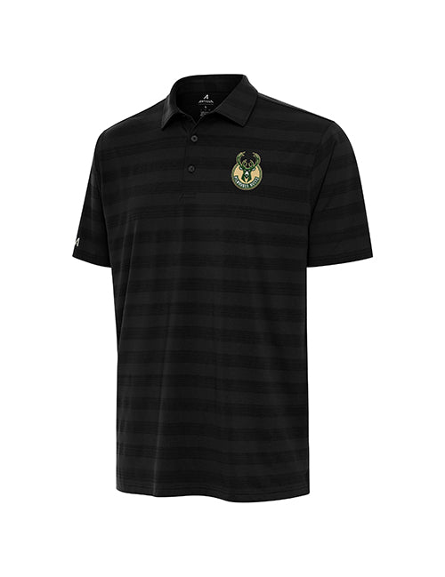 Antigua Milwaukee Bucks Global Logo Tunnel Polo