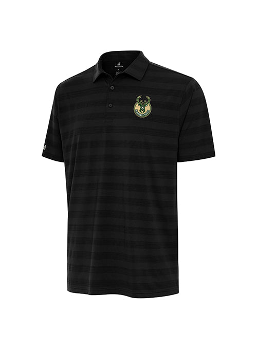 Antigua Milwaukee Bucks Global Logo Tunnel Polo