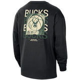 Nike Max90 Courtside Milwaukee Bucks Long Sleeve T-Shirt-back