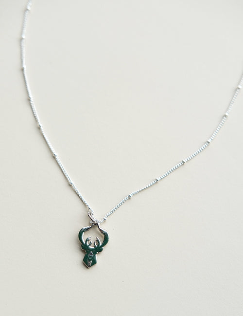 Icon Milwaukee Bucks Charm Necklace
