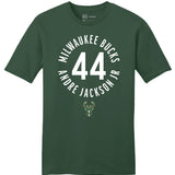 Item of the Game Icon Andre Jackson Jr Milwaukee Bucks T-Shirt