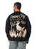 Bucks In Six x The Wild Collective  Milwaukee Bucks Black Button Cardigan-male back