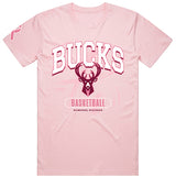 Bucks Pro Shop Breast Cancer Awareness Milwaukee Bucks  T-Shirt