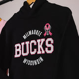 Bucks Pro Shop Breast Cancer Awareness Milwaukee Bucks Hooded Sweatshirt