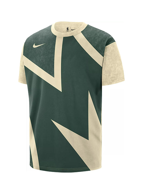 Nike City Edition 2025-26 Big Logo Milwaukee Bucks T-Shirt-front