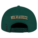 Pro Standard Made To Play Milwaukee Bucks Snapback Hat-back