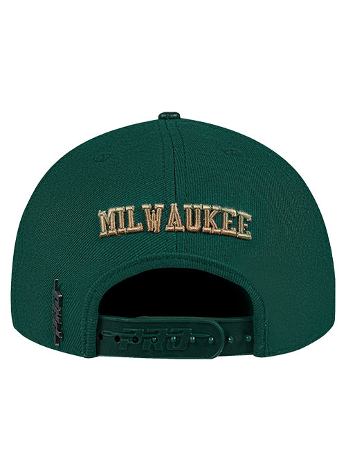 Pro Standard Made To Play Milwaukee Bucks Snapback Hat-back