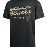 '47 Brand Dusted River Milwaukee Bucks T-Shirt-front