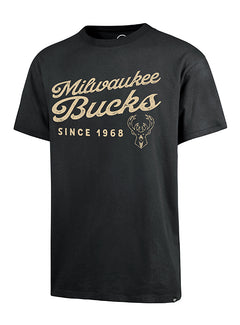 '47 Brand Dusted River Milwaukee Bucks T-Shirt-front