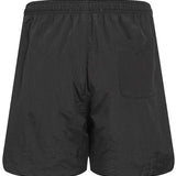 Pro Standard Neutral Black Milwaukee Bucks Woven Shorts-back