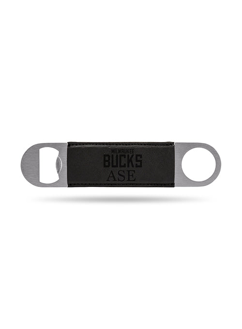 Rico Personalized Milwaukee Bucks Black Bottle Opener
