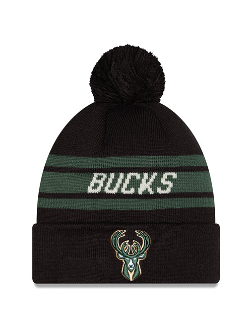 New Era Tip-Off 2026 Milwaukee Bucks Knit Hat-front