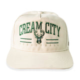'47 Brand 2025-26 City Edition Hitch Milwaukee Bucks Snapback Hat-front