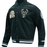 Pro Standard Original Players Milwaukee Bucks Corduroy Jacket-angled front