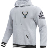 Pro Standard Day One Milwaukee Bucks Hooded Sweatshirt-angled front