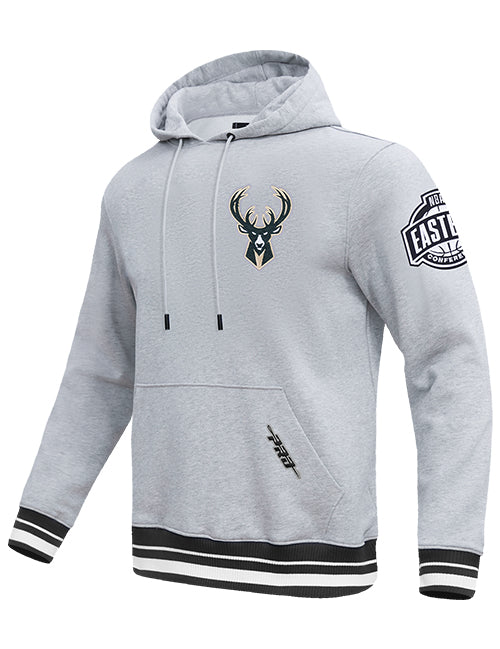 Pro Standard Day One Milwaukee Bucks Hooded Sweatshirt-angled front