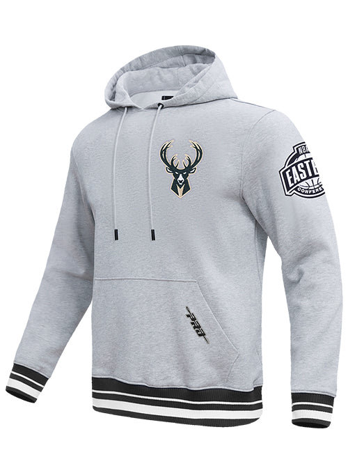 Pro Standard Day One Milwaukee Bucks Hooded Sweatshirt-angled front