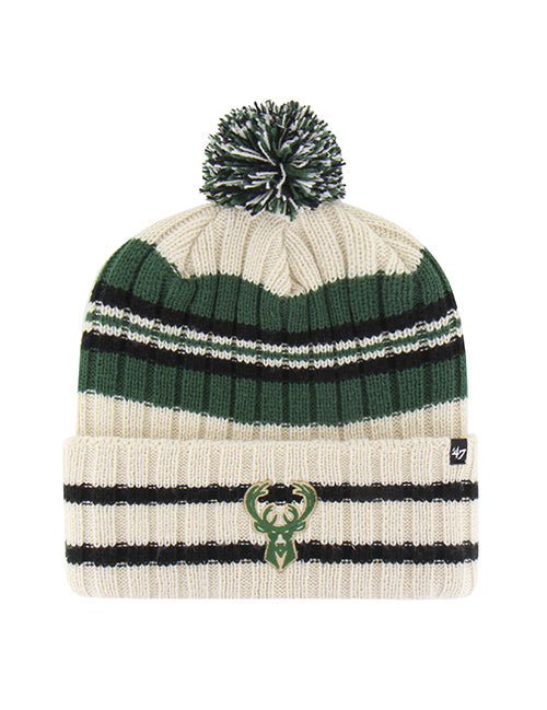 '47 Brand Hone Milwaukee Bucks Knit Cuff Hat-front