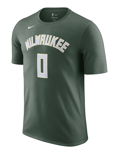 Nike 2022 Icon Edition Brayden Burries Milwaukee Bucks T-Shirt-FRONT