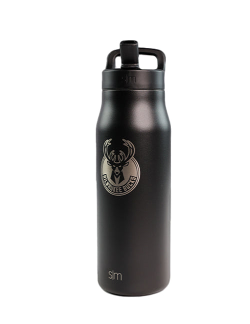 Simple Modern 34 oz Mesa Milwaukee Bucks Global Water Bottle