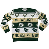 Bucks Pro Shop Holiday 2025 Milwaukee Bucks Sweater